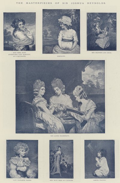 The Masterpieces of Sir Joshua Reynolds by English School